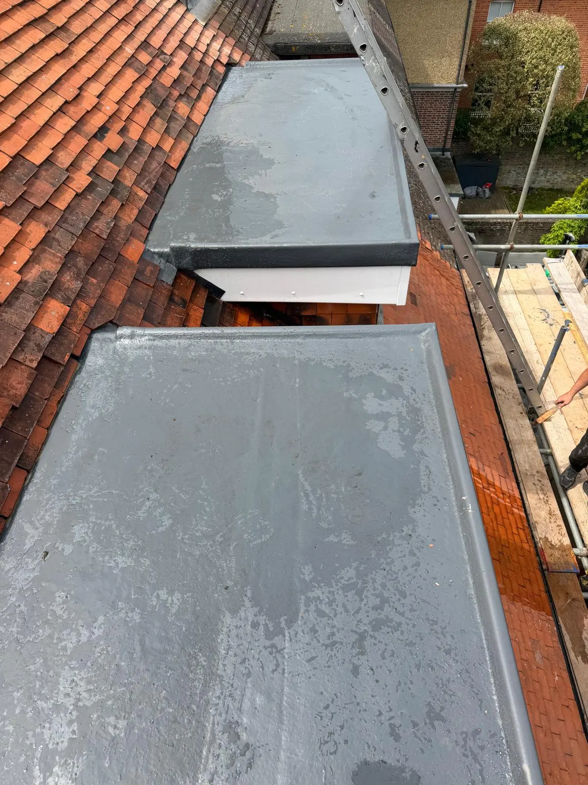 flat roof